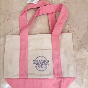 Trader Joes Mini Canvas Tote Bag - Limited Edition!